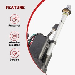 RED WOLF Car Fully Automatic Power Antenna Kit, Replacement for Pre-2000 Chevy C