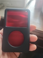 Belkin Silicone Grip Sleeve Case for iPod Classic 80GB/120GB/160GB Black/ Red