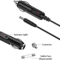 Car DC Adapter for FMUSER FU-01A 1W SDA-01A,FU-05b 0.5W