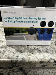 EchoMaster Pro PS-TRUCK-M Backup Sensor Park Alert Rear Pickup Truck Matte Black