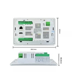 Touch Screen in wall Amplifier 7” Stereo Audio Background Music WIFI Bluetooth