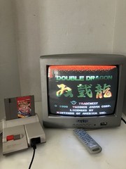 Sanyo TV 13″ DS13204 Front A/V Inputs Retro Gaming w/Remote Working-Coaxial Con
