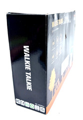 Wishouse Easy To Use Rechargeable Walkie Talkie Built-In Flash 4 Pack Open Box