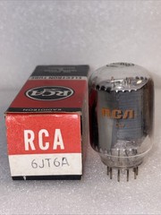 RCA 6JT6A 6JG6A 6JR6 Audio Tube New In Box