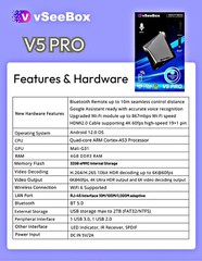 2025 vSeeBox V5pro Brand New same day shipping