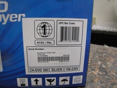 BRAND NEW DVD PLAYER CYBERHOME CH-DVD 300 VINTAGE DVD MUSIC CD, MP3 JPG -ND13
