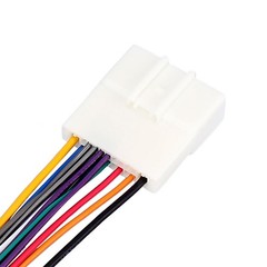 20 Pin 70-7552 Car Stereo CD Player Power and 4-Speaker Wiring Harness Adapte…