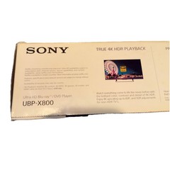 Sony UBP-X800 4K Ultra HD Blu Ray 3D Hi-Res Audio HDR With Remote Tested