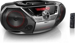 Philips Portable Boombox CD Player Bluetooth FMRadio MP3 Mega Bass Reflex Stereo
