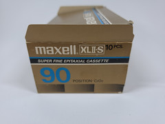 10 MAXELL XLII-S 90 Gold Super Fine Epitaxial High Bias Cassette Tapes