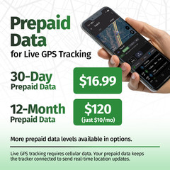 OBD2 GPS Tracker Real Time Vehicle Tracking Device 4G OBD II Car + $5 SIM