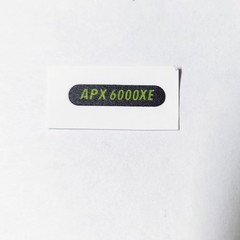 DIY Motorola APX6000XE Radio Speaker Grille Aluminum Plate Body Case Label Badge