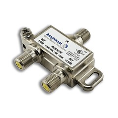 2 Way Extreme/Amphenol 1Ghz High Performance Coaxial Cable Splitter BDS102H 3