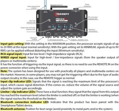 [US DEALER] Taramps PRO 2.4BT Audio Processor – DSP Bluetooth Control via App