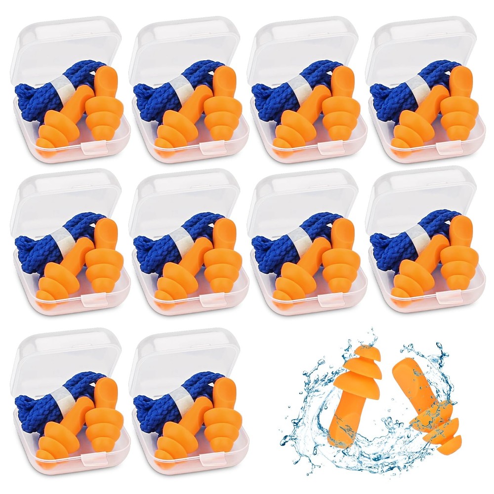 Shooting Ear Protection for Gun Range, 10 1 Count (Pack of 10), Multicolor