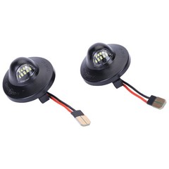 2x For Ford F150 F250 F350 Pickup LED License Plate Light Tag Lamp 9 Bulbs White