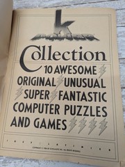 Power K Collection 10 Awesome Original Unusual Computer Puzzles & Games By Joey