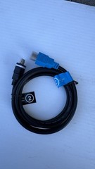 10X -Digital High-Speed 1.4 HDMI Cables PVC Black Cord (6 feet)