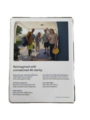 Ring – Wired Doorbell Pro (3rd Gen) Retinal 4K for ultra-clear video, 10x Zoom