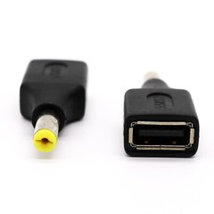 USB 2.0 A Female to DC 5.5 x 1.7mm Male Connector Charge Power Adapter Charging