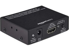 Amazon Basics 4K HDMI Audio Extractor Converter SPDIF Toslink Stereo Black