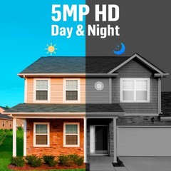 APP Remote Monitoring 6-in-1 8CH 5MP H.265+ XVR DVR Installed 1TB Hard Drive