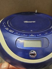 Memorex MP4067 CD/MP3 Player AM/FM Radio Boombox 2008 Rare Blue Tested Works
