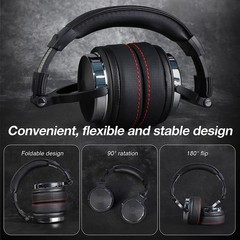 OneOdio Pro-50 Over Ear Headphones for Studio Monitoring & Mixing (Black)