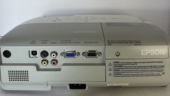Epson EX30 Multimedia LCD Projector 63 Lamp Hours Tested Remote Carry Case