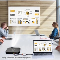 HDMI To RCA Converter Cable HDMI2AV Adapter 3RCA 1080P Composite HD Video Audio