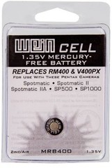2 Pcs Wein Cell MRB400 Zinc Air 1.35V Battery RM400 EPX400