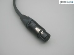 A17 — Mogami 2549 Neutrik 3P XLR Female to 2 x Male splitting Balanced Y-Cable