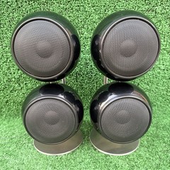 Orb Audio Mod1, Lot Of 4 speakers, Metallic Black Tested W/Tabletop Stand, Works