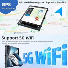 8Core 6+128GB For 2012-2018 Ford Focus Stereo Radio 9.7 Android 13.0 GPS CarPlay