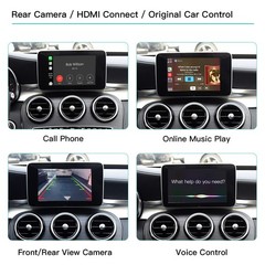 Wireless CarPlay Android Auto Module For Mercedes Benz NTG5.0 A C CLA 2015-2018