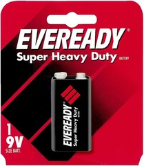 Single Use Super Heavy Duty 9V Battery – Perfect for High Drain Devices