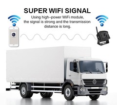 WiFi Wireless Car Truck RV Trailer Rear View Backup Camera 720P For iOS Android