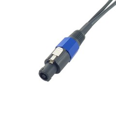 speakon Splitter Cable 1 Male 2 Female Speaker Break Out Splitter Speak-on Cable