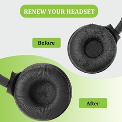 70mm Ear Pads for Sony Headphones, Replacement Ear Cushions Fits for Sony MDR…