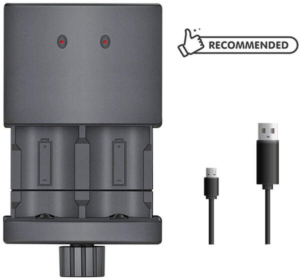 MAXTHIUM Universal Cylindrical Li-ion Battery charger for 18650,16340,21700,etc.