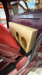 Single Cab Chevy Gmc Truck 88-98 Subwoofer Box 2X12″ PORTED