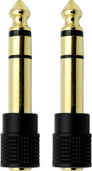 Audio Adapter 6.35Mm Male to 3.5Mm Female Stereo Headphone Connector