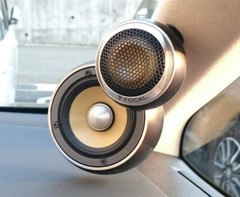 Focal K2 Power ES165 KX3E , Aluminum Pods for Focal Midrange and Tweeters