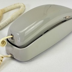 Corded Push Button Telephone Gray 1991 Landline Vintage AT&T Trimline 210