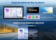 10.95 inch 2K 6+64GB Android Single 1DIN Car Stereo Head Unit CarPlay Navigation
