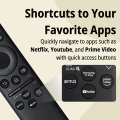 Samsung Smart TV Solar AI Voice Remote For Crystal UHD, OLED, QLED, & Frame