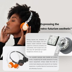 FiiO EH11 Lightweight Over-Ear Bluetooth Headphones, Dual Device,LADC (Burgundy)