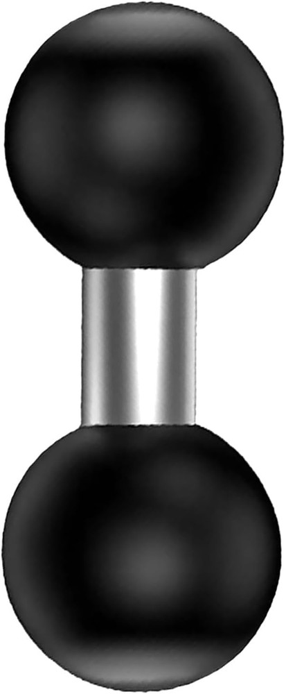 1 Inch Ball Mount Base Adapter to 1″ Ball Extension Arm Compatible with RAM Moun