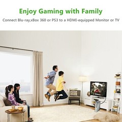 25FT 24K Gold Plated HDMI v1.4 Cable 1080p 3D Ethernet For DVD PS3 HDTV XBOX LCD