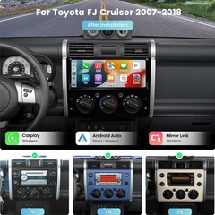12.3″ Android 15 Carplay Car Stereo Radio GPS Navi For Toyota FJ CRUISER 4+64GB